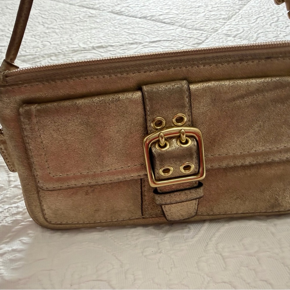 Coach Elegant Gold Women's Wristlet